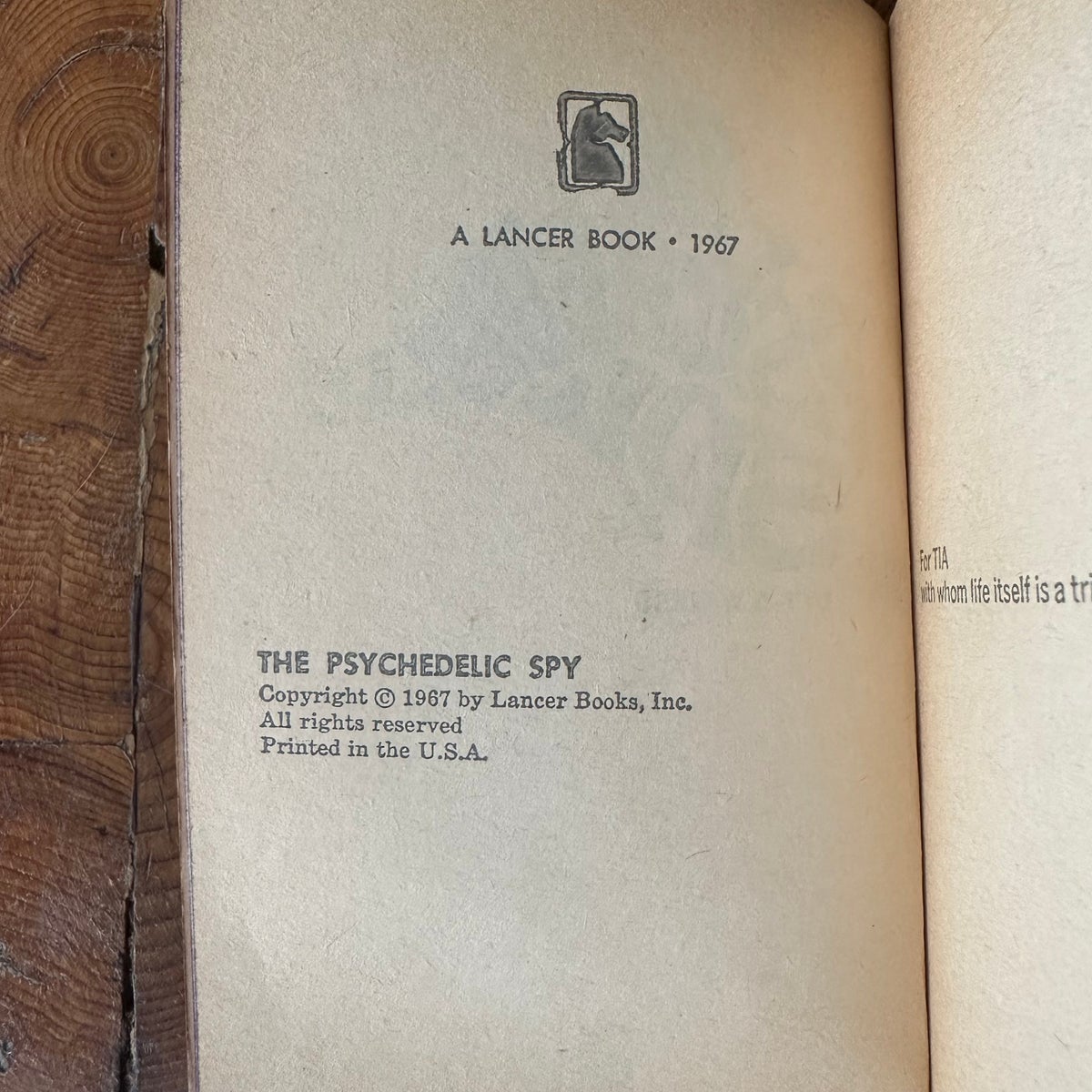 The Psychedelic Spy
