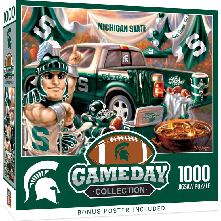 Michigan State Spartans 1000 Piece Gameday Design Puzzle