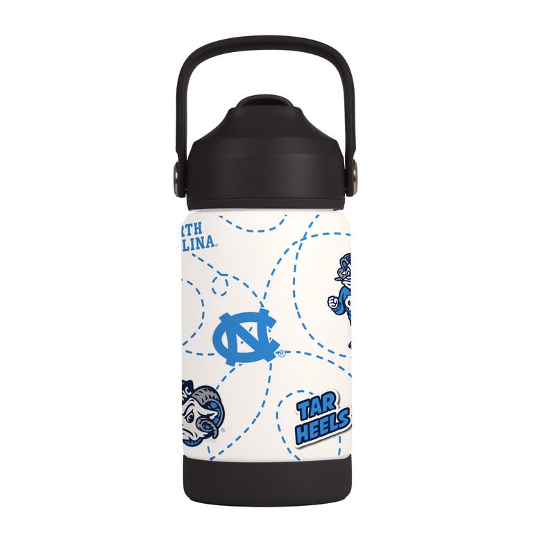 North Carolina Tar Heels Kids Stainless Steel Mascot Bottle 12oz
