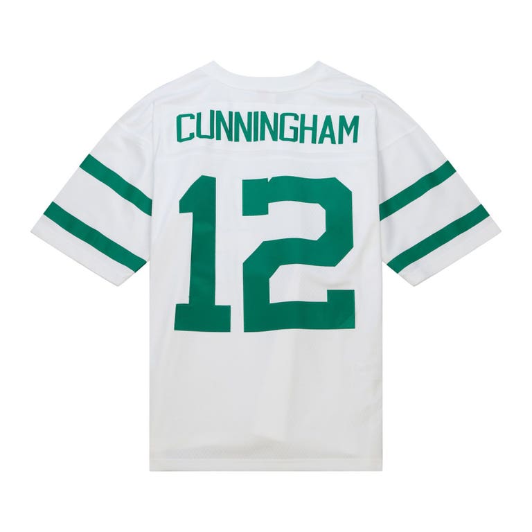 Philadelphia Eagles 1994 Randall Cunningham #12 Mitchell and Ness White Jersey
