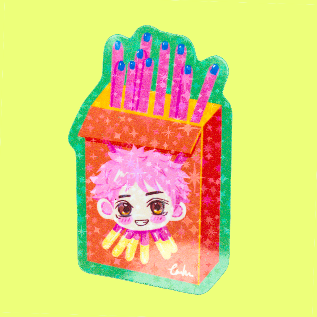 Yuji Pocky Sticker