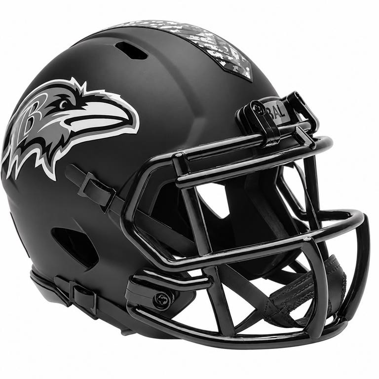 Baltimore Ravens 2026 Riddell Salute to Service Mini Helmet