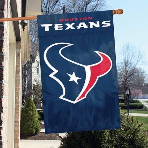 Houston Texans Embroidered 2-Sided Banner 28x44"