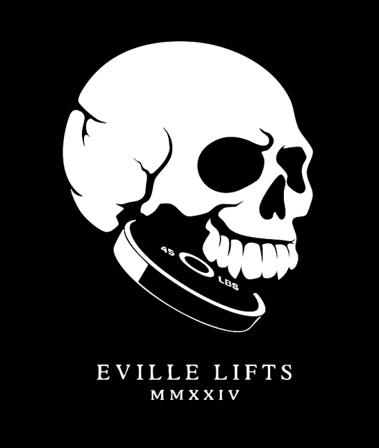 Eville Lifts Plate Skull Negative