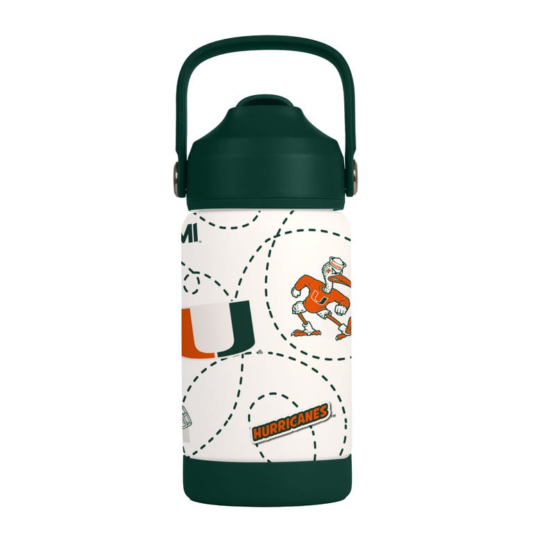 Miami Hurricanes Kids Stainless Steel Mascot Bottle 12oz