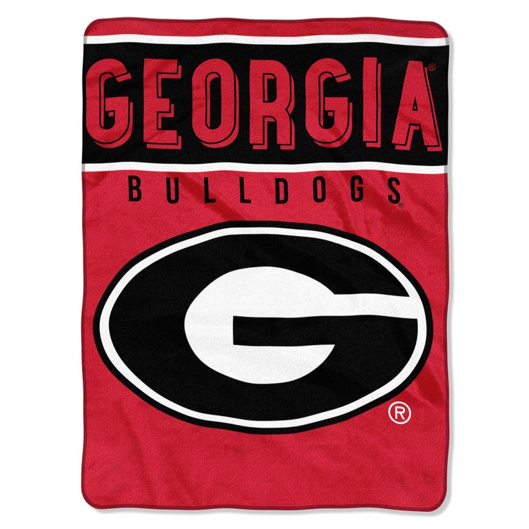 Georgia Bulldogs Raschel Basic Design Blanket 60x80"