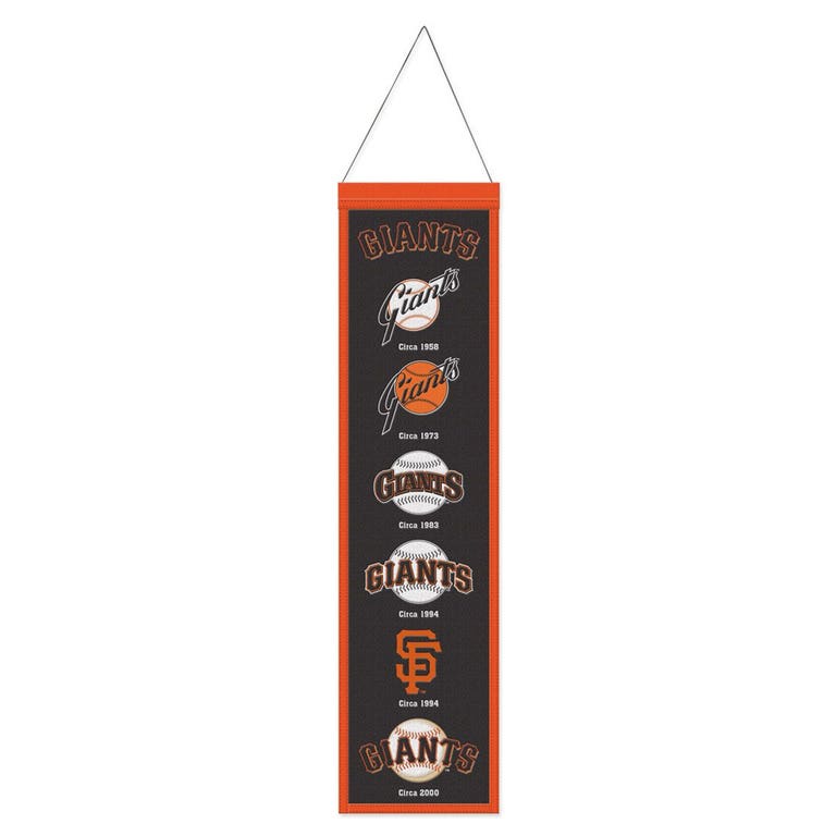 San Francisco Giants Wool Evolution Banner 8x32"