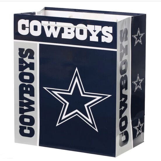 Dallas Cowboys Gift Bag