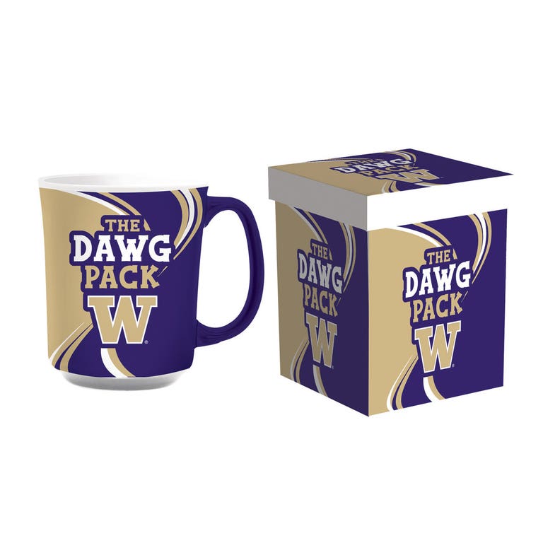 Washington Huskies Ceramic Coffee Mug with Matching Box 14oz