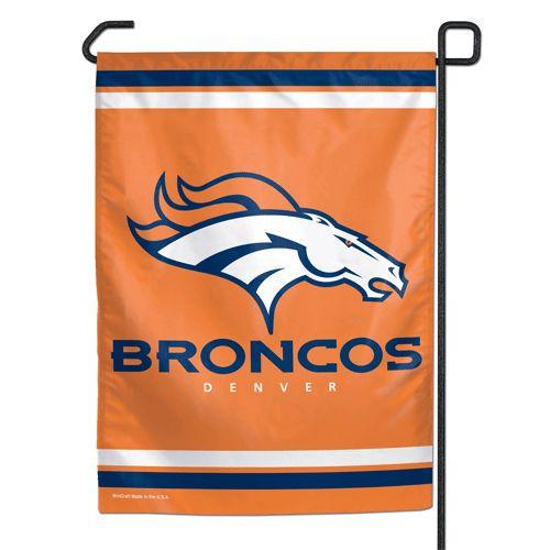 Denver Broncos Garden Flag 11x15"
