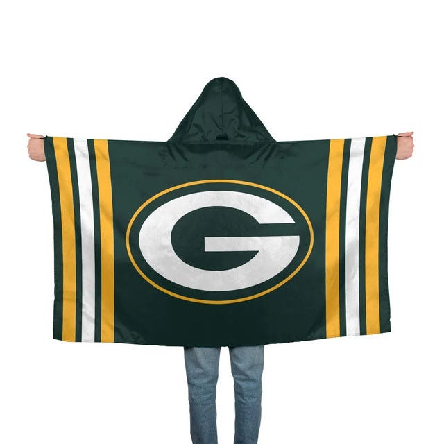 Green Bay Packers 3x5' Hoodie Flag
