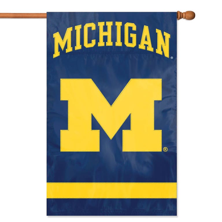 Michigan Wolverines Embroidered 2-Sided Banner 28x44"