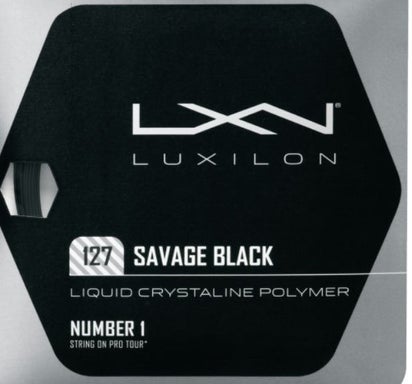 Luxilon Savage 127/16 Black or Orange