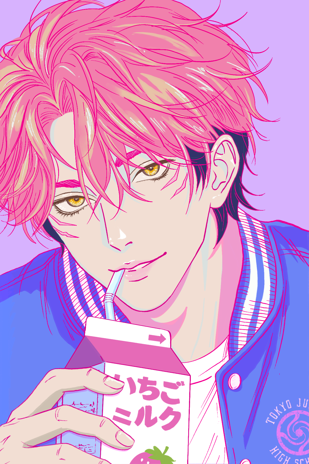 Schoolboy Yuji Print