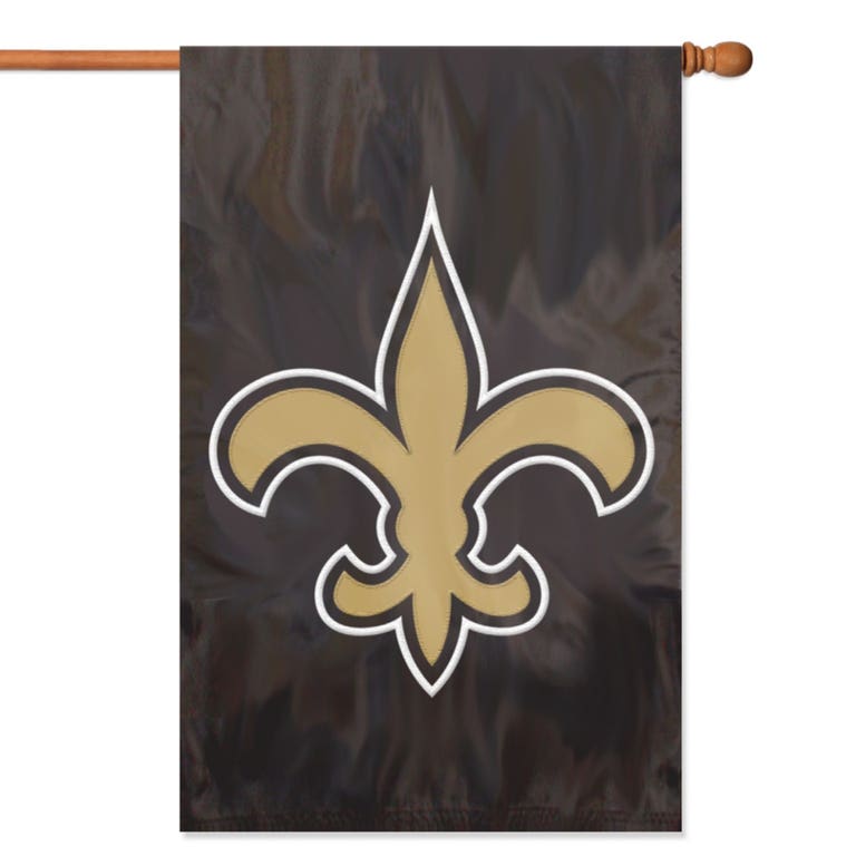 New Orleans Saints Embroidered 2-Sided Banner 28x44"