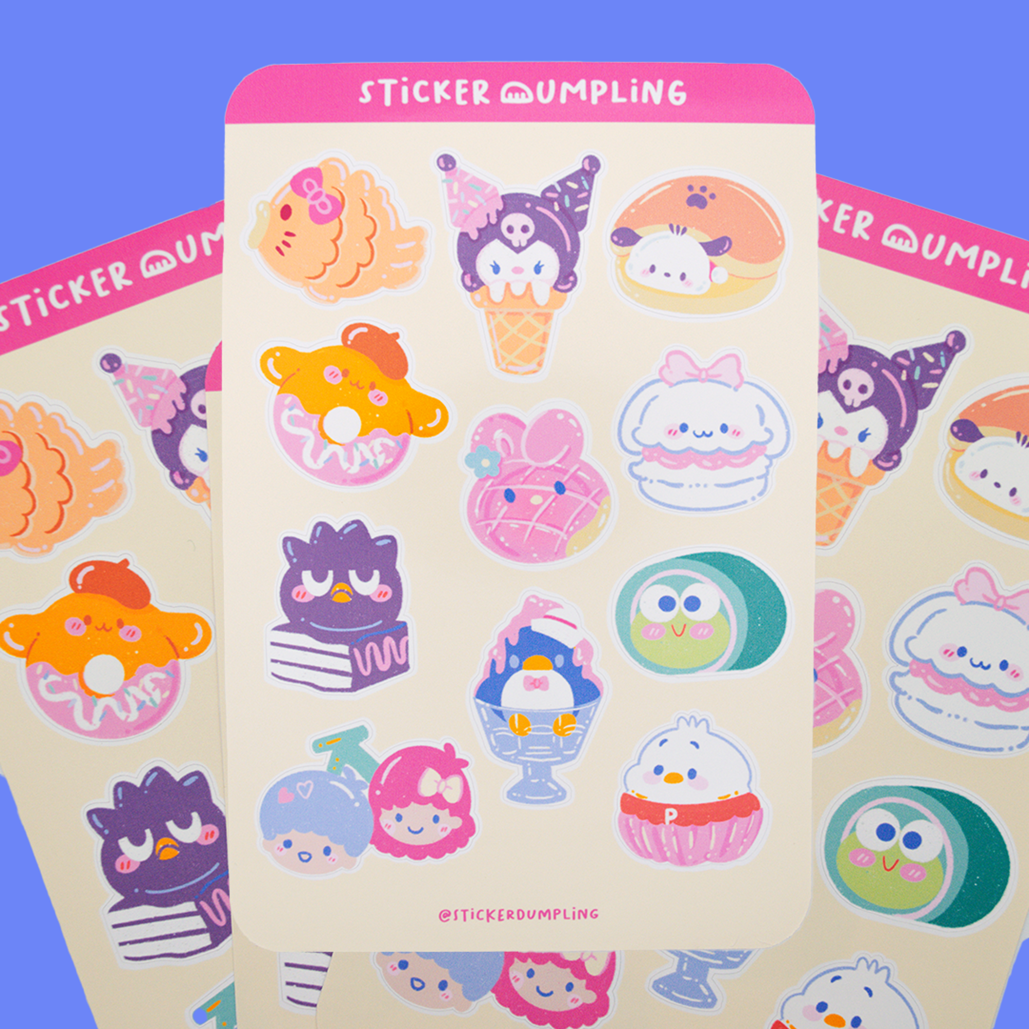 Sanrio Sweets Sticker Sheet