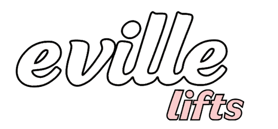 OG Eville Lifts White Pink Black Outline