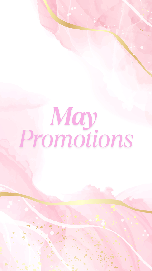MAY PROMOTIONS