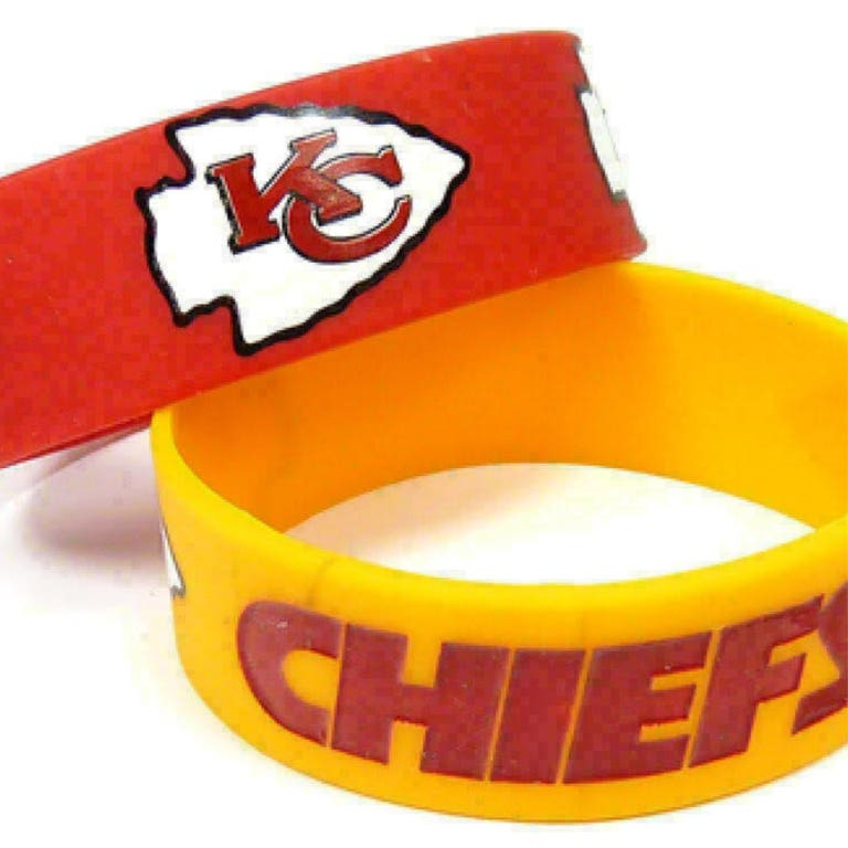 Kansas City Chiefs Rubber Bulk Bands