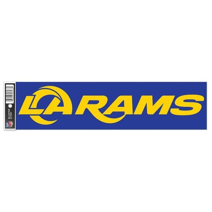 Los Angeles Rams 2026 Bumper Sticker