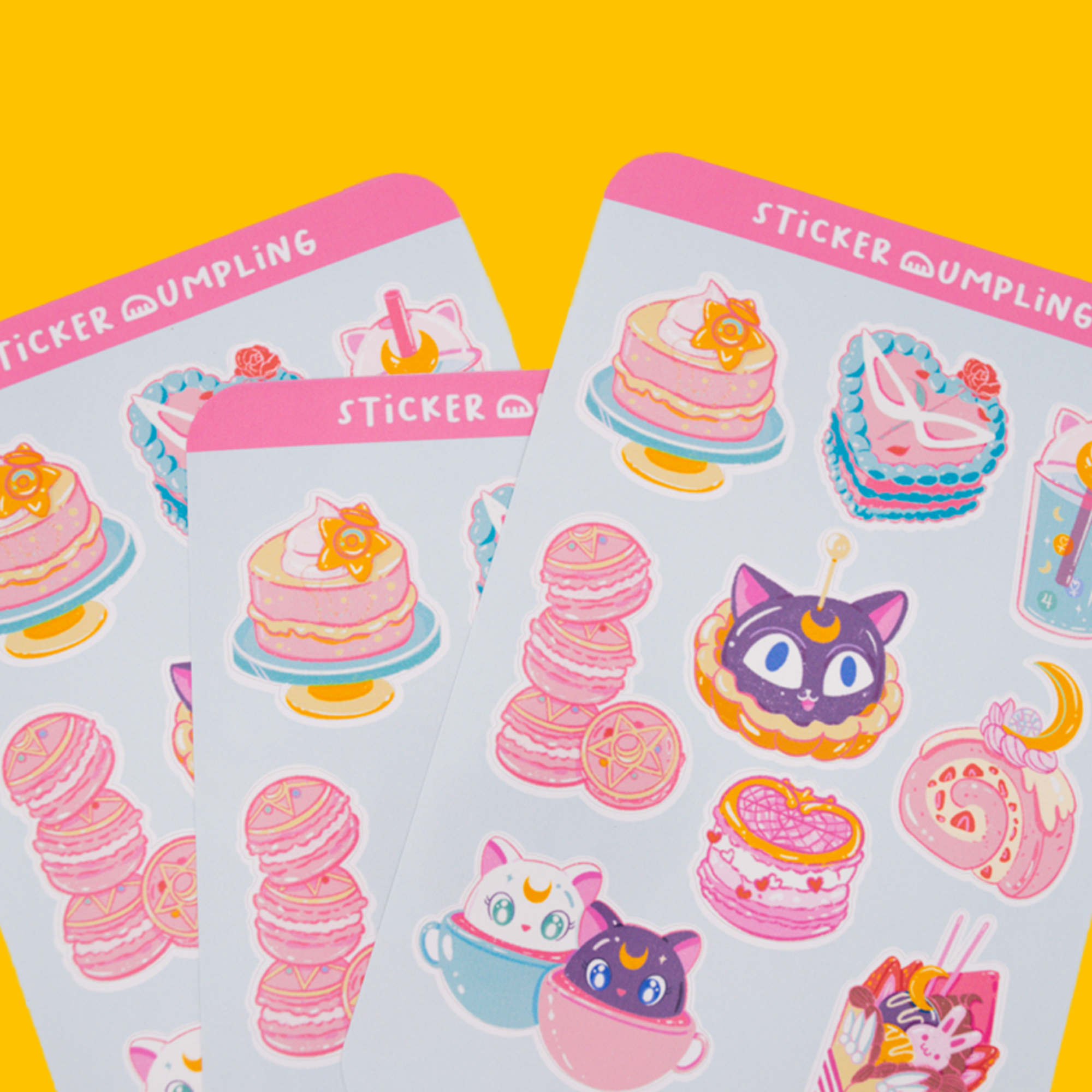 Sailormoon Sweets Sticker Sheet