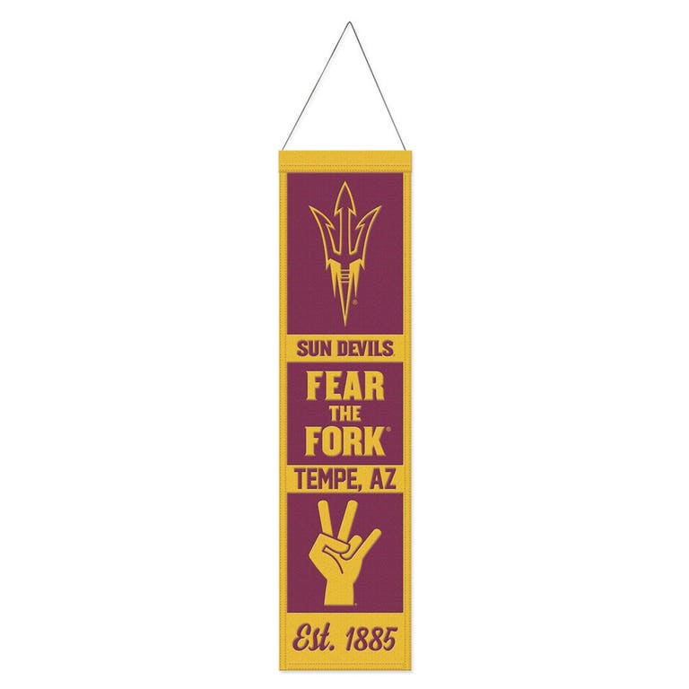 Arizona State Sun Devils Wool Evolution Banner 8x32"