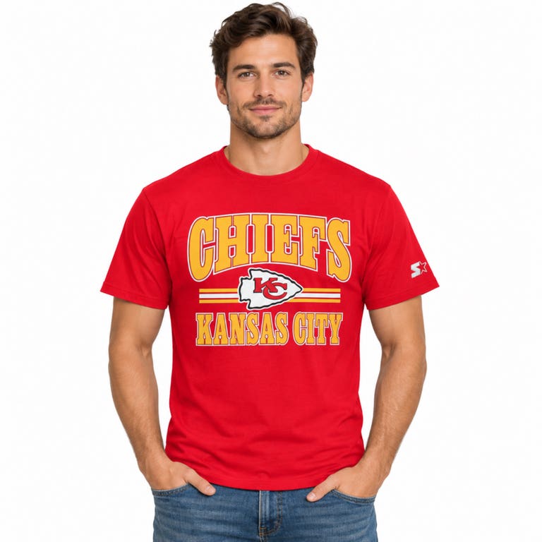 Kansas City Chiefs Red Starter Endzone Shirt