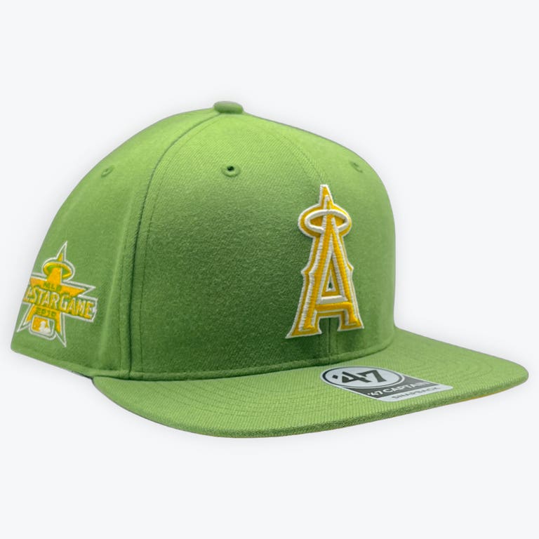 Los Angeles Angels Fatigue Green '47Brand with All Star Game Patch Snapback Hat