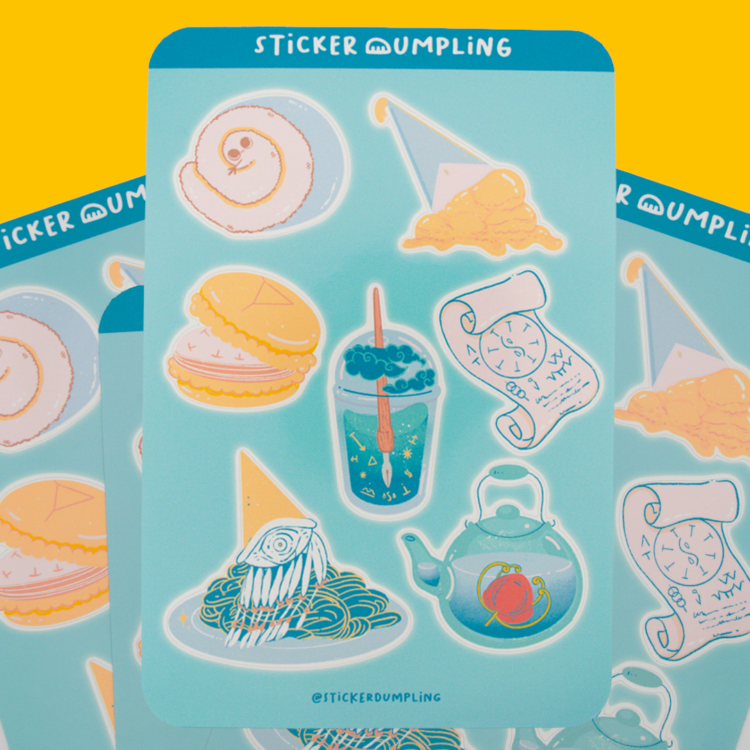 Witch School Sticker Sheet