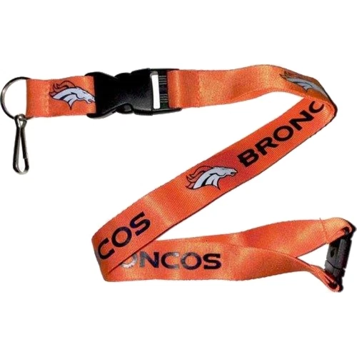 Denver Broncos Orange Lanyard