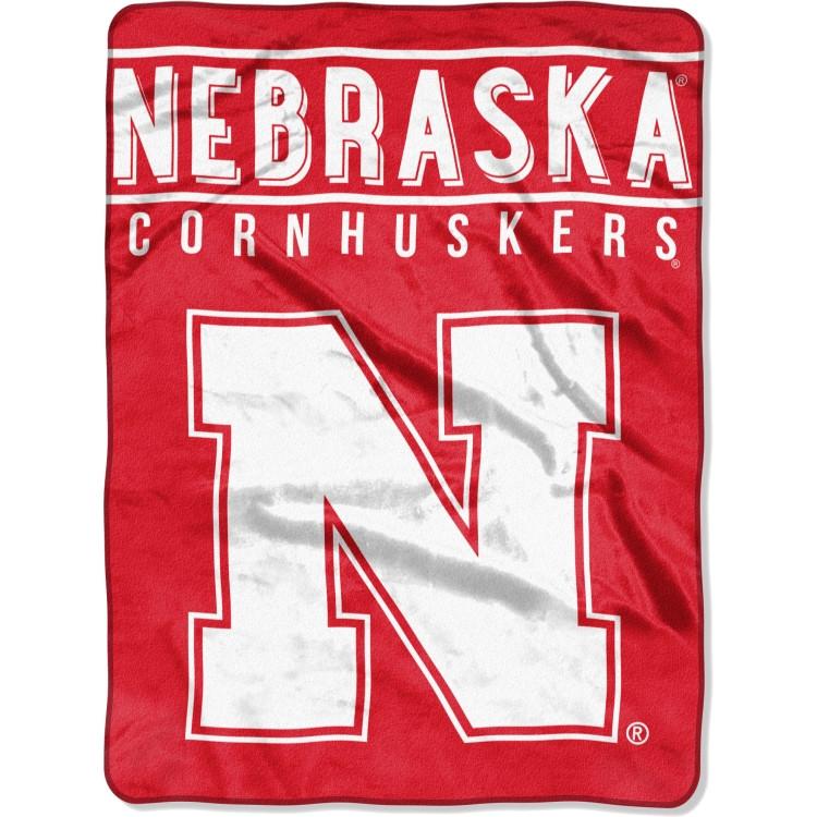Nebraska Huskers Raschel Blanket 60x80"