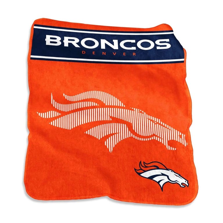 Denver Broncos Field Day Raschel Throw Blanket 60x80"⁠