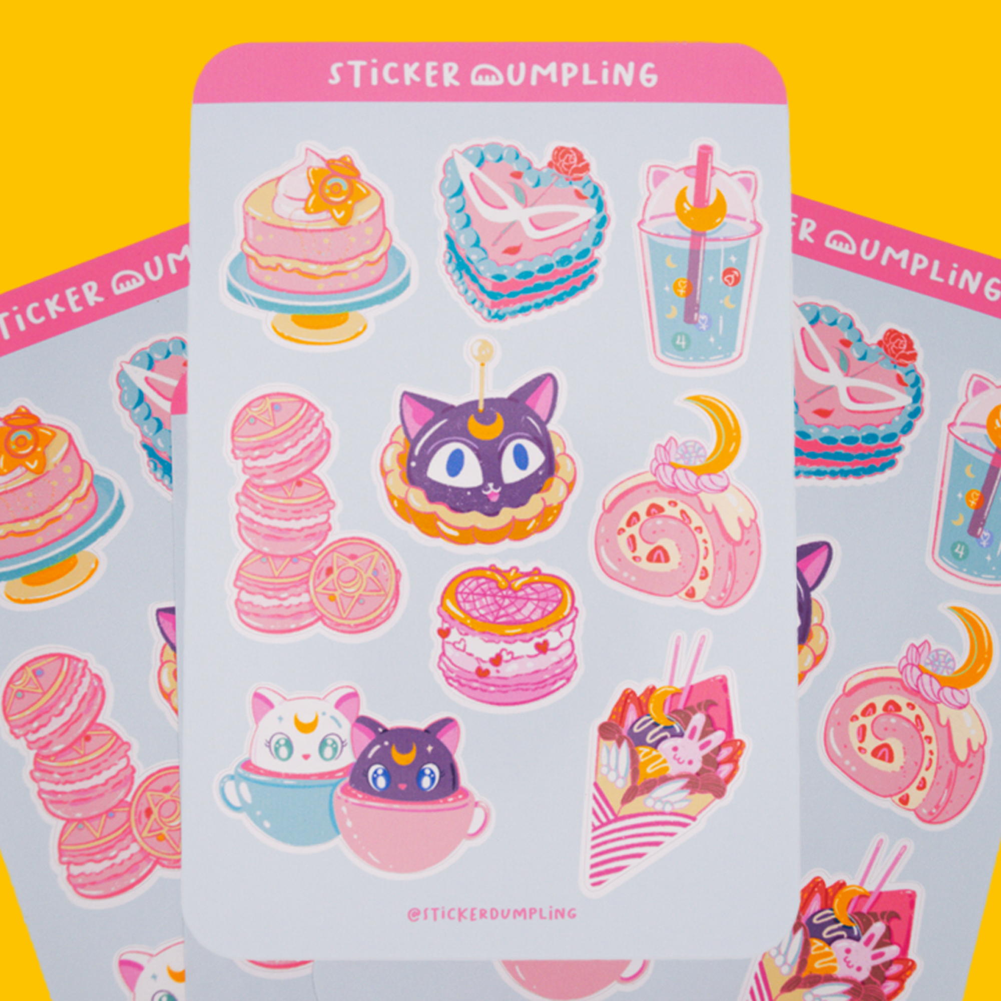Sailormoon Sweets Sticker Sheet
