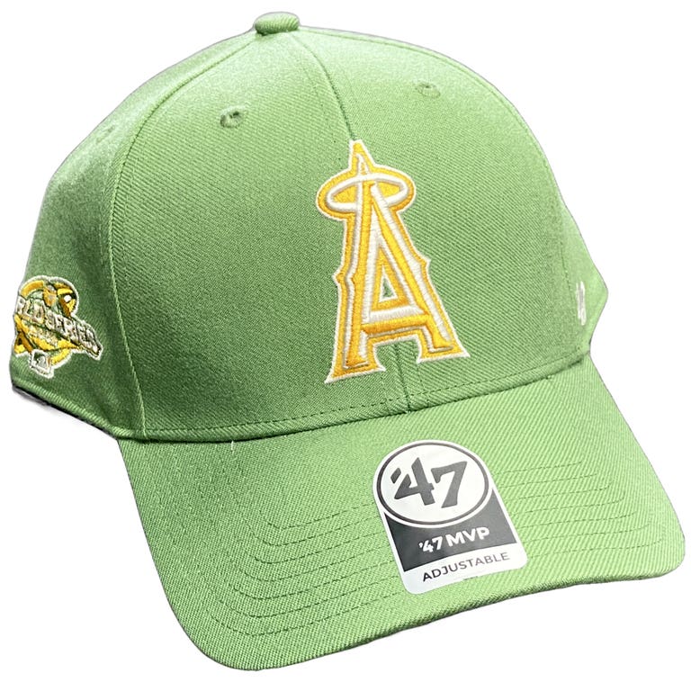 Los Angeles Angels Fatigue Green '47Brand with All Star Game Patch MVP Snapback Hat