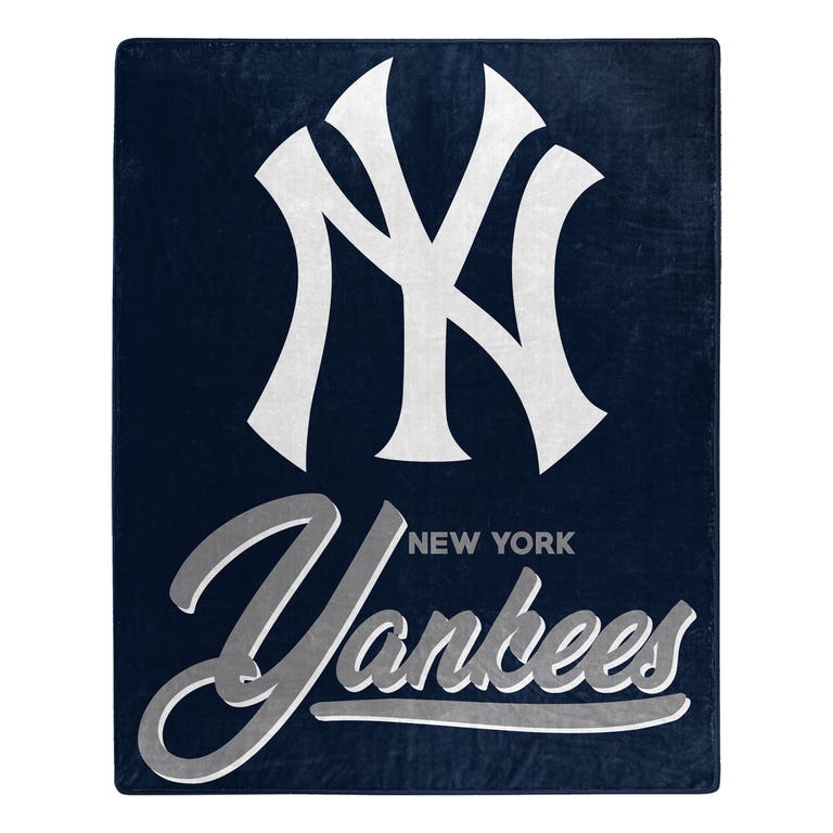 New York Yankees Signature Royal Plush Blanket 50x60"