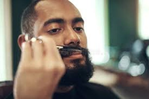 Mustache trim