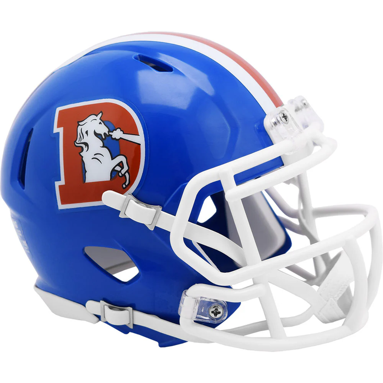 Denver Broncos 1975-96 Speed Mini Helmet