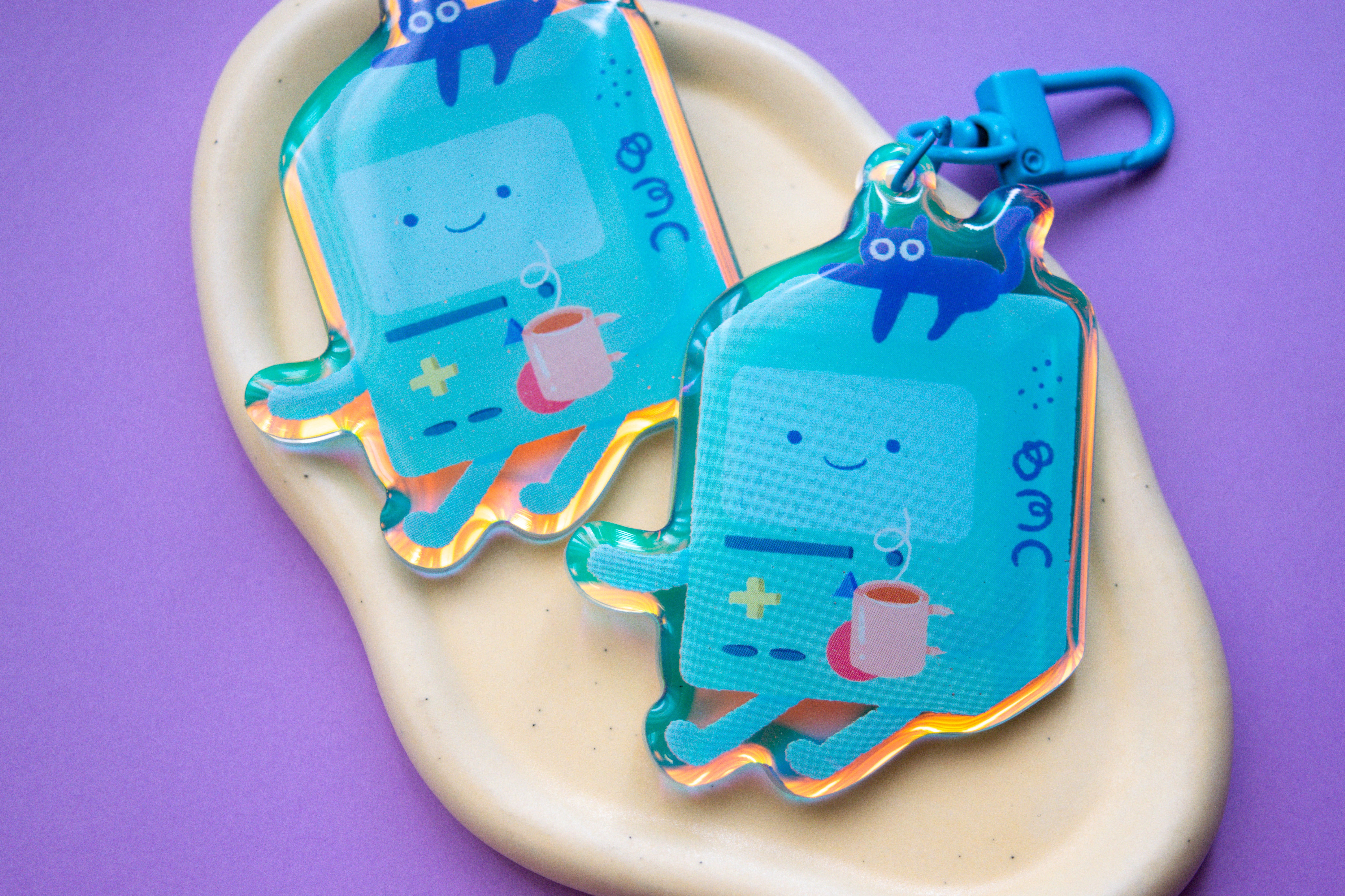 BMO and Chill Keychain