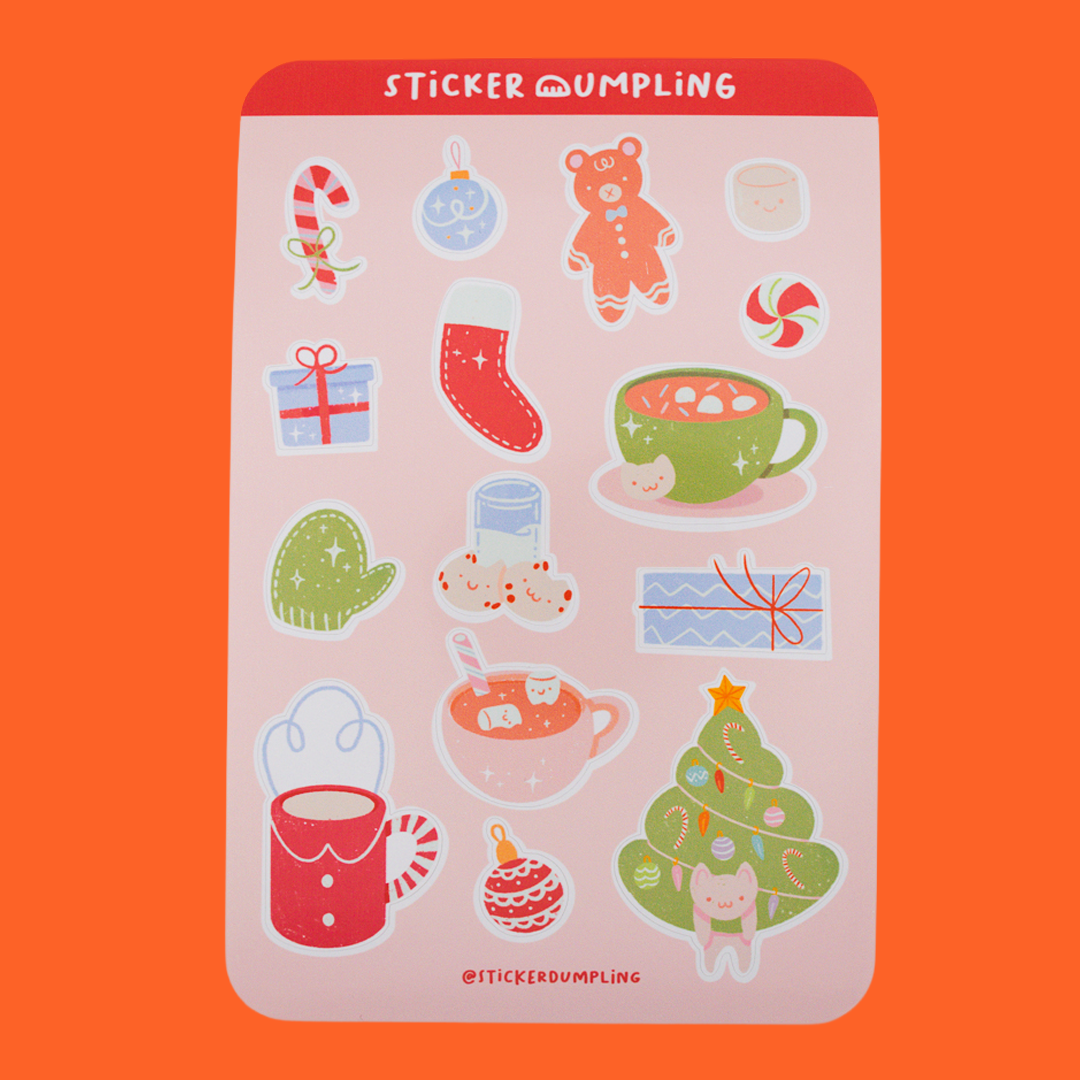 Cozy Winter Sticker Sheet