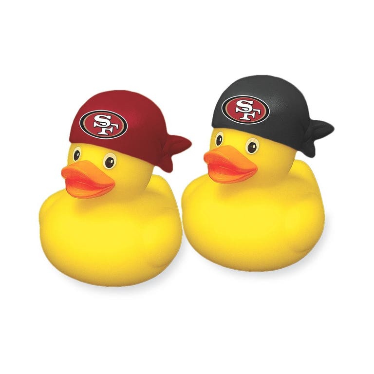 San Francisco 49ers Rubber Duck Set 2 pack