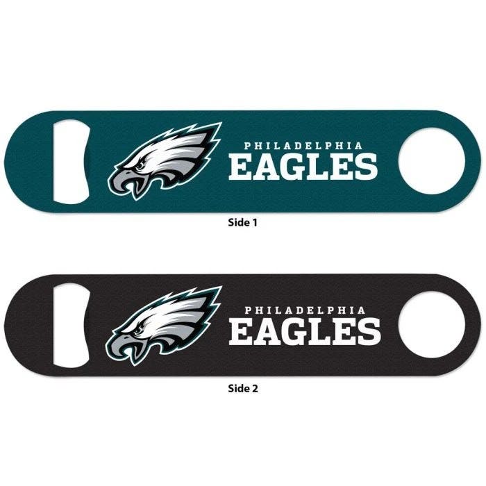 Philadelphia Eagles 2-Sided Metal Bottle Opener