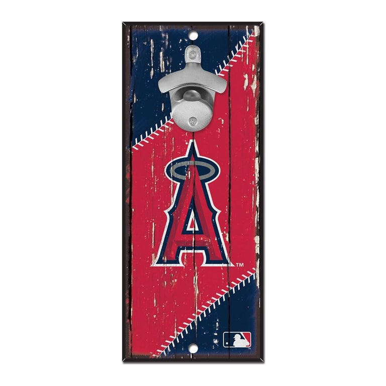 Los Angeles Angels Wood Bottle Opener 5x11"