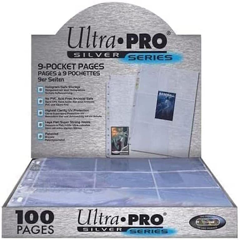 9 Pocket Sheet Protector Box