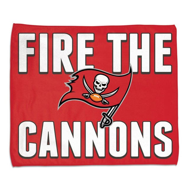 Tampa Bay Buccaneers Rally Towel 15x18"