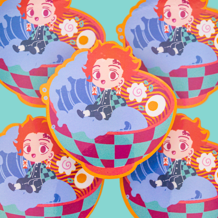 Tanjiro Ramen Sticker