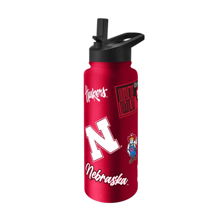 Nebraska Huskers Dreamweave Quencher Stainless Steel Bottle 34oz
