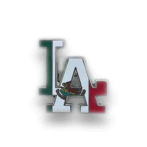 Los Angeles Dodgers Mexico Flag Trading Pin