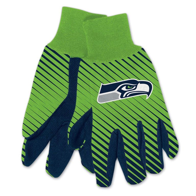 Seattle Seahawks Two Tone Adult Size Gloves