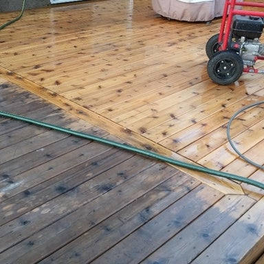 Deck Cleaning