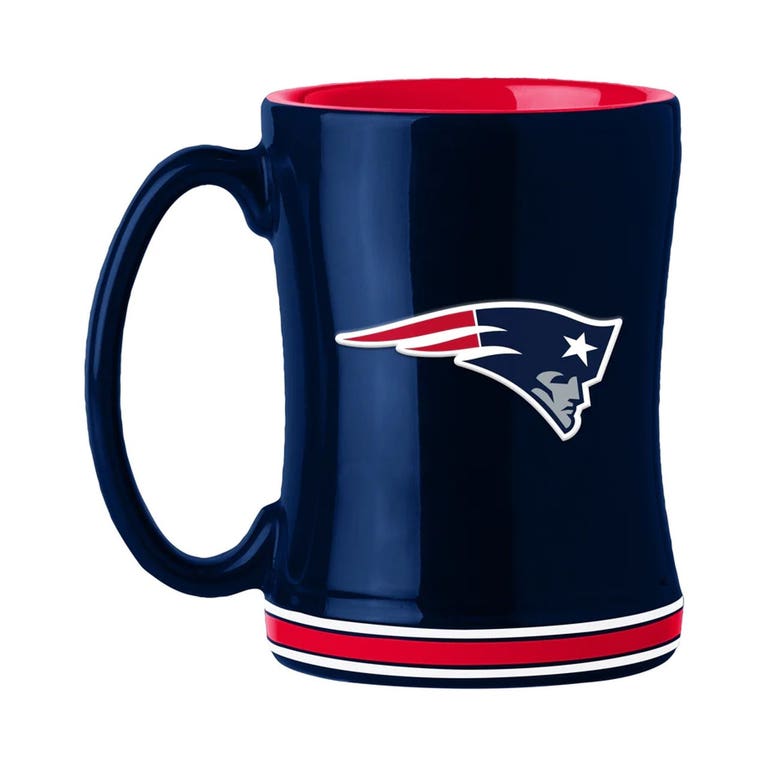 New England Patriots Sculpted Coffee Mug 14oz